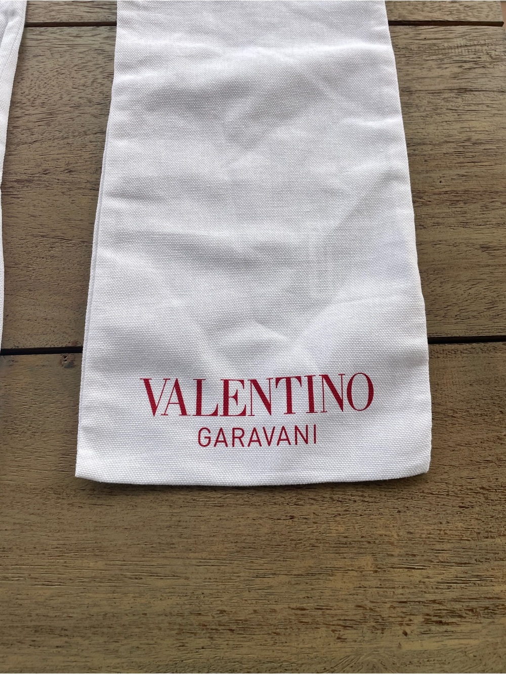 2 Valentino Garavani White Dust Bags - Picture 3 of 11